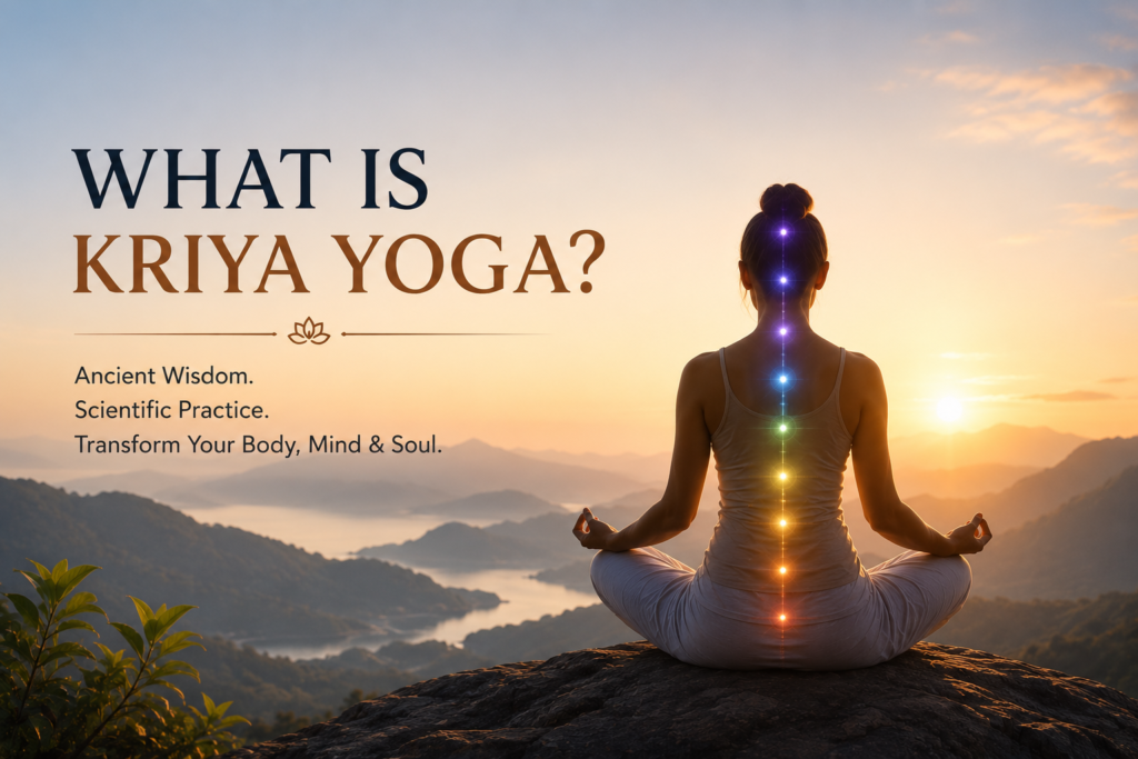 What is kriya yoga?