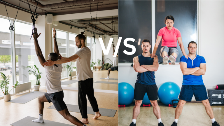 yoga vs gym